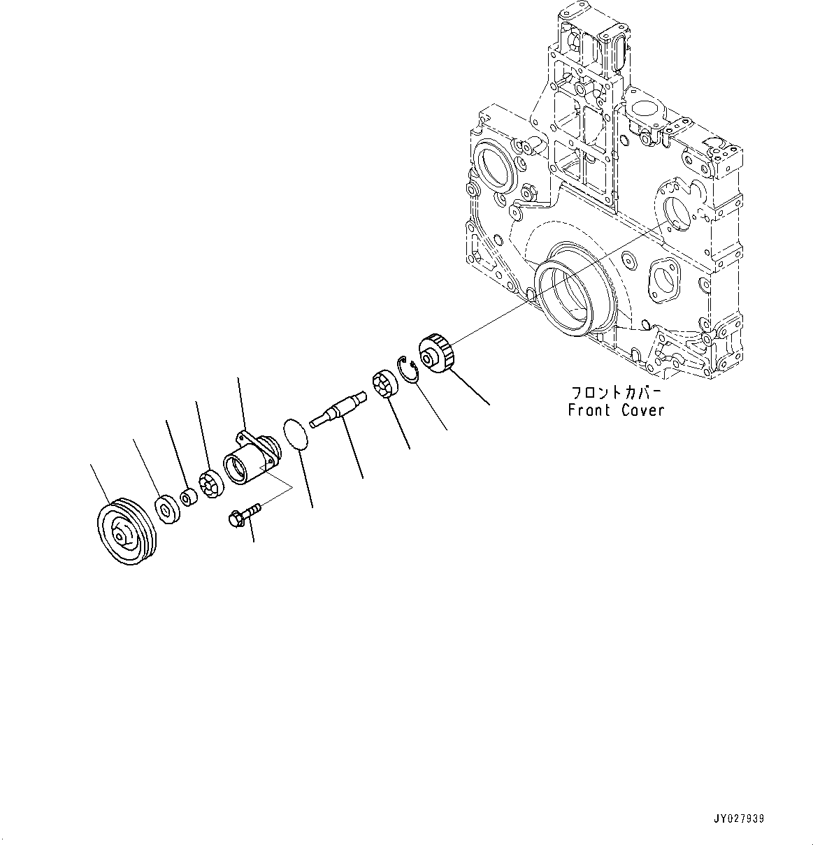 PTO Assembly 6217-21-3602 KOMATSU