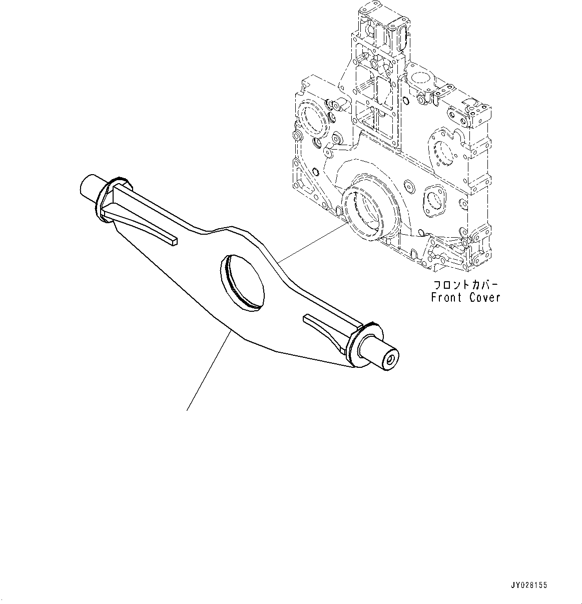 Support, Front 17M-01-42151 KOMATSU