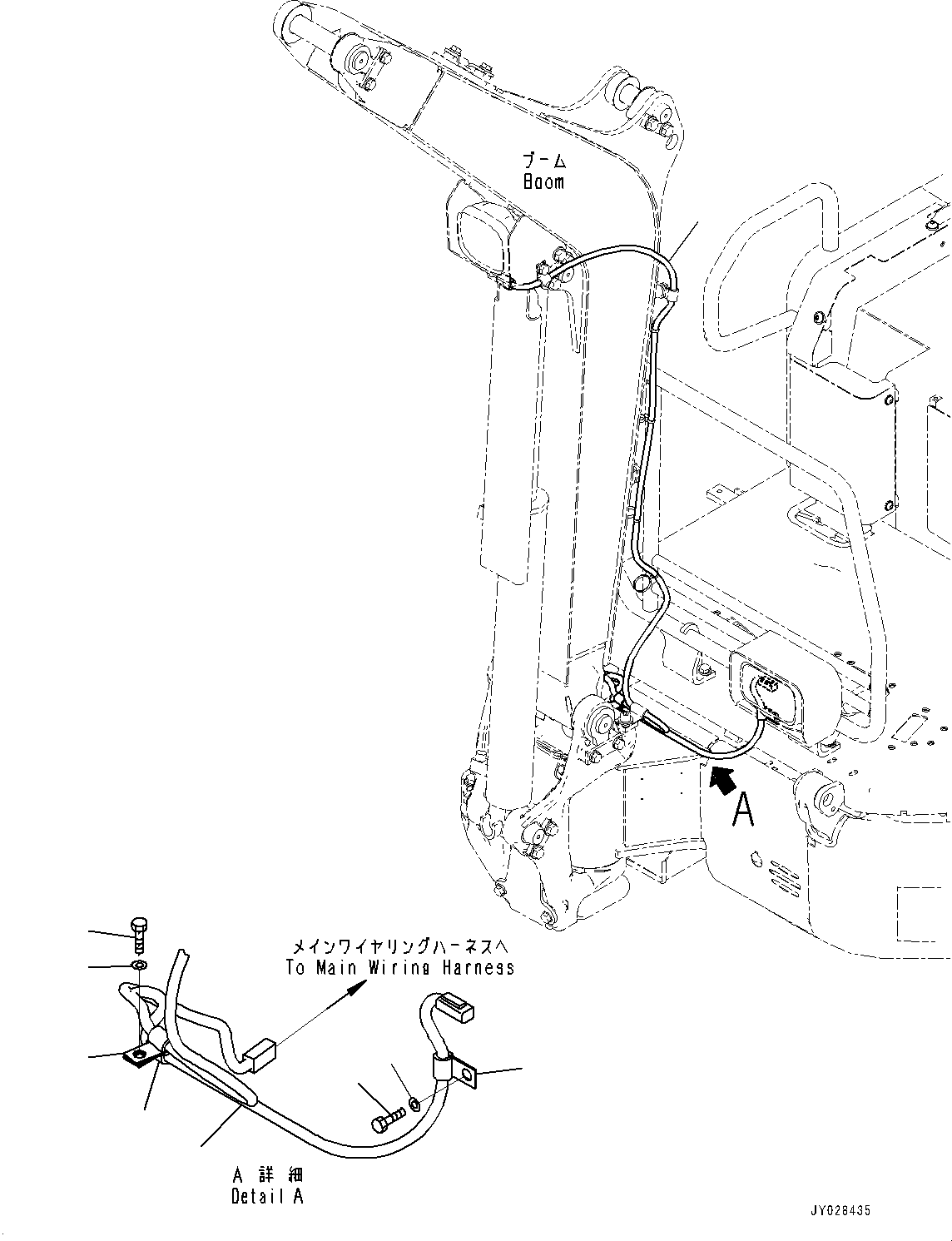 Жгут проводов 22K-06-33330 KOMATSU