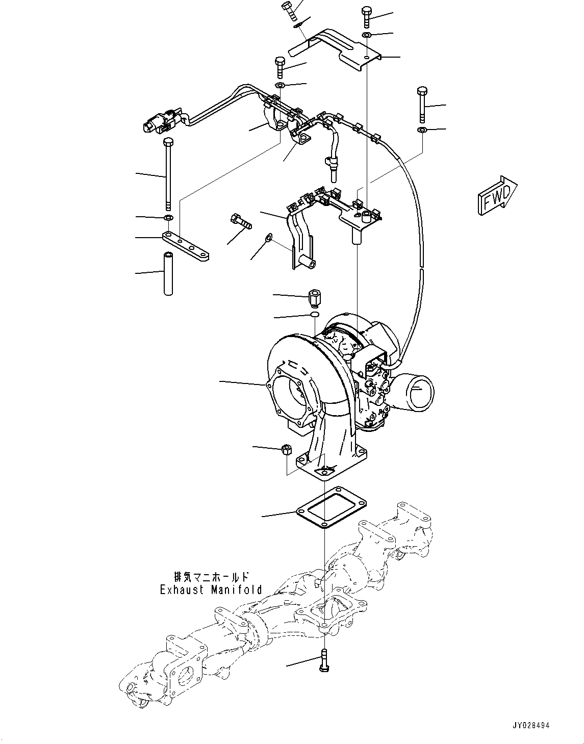 Turbocharger 6507-11-5020 KOMATSU