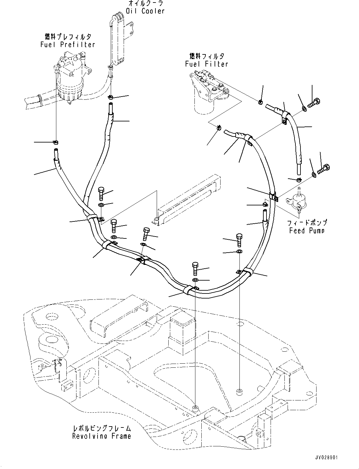 HOSE, ASSEMBLY 22N-04-51340 KOMATSU