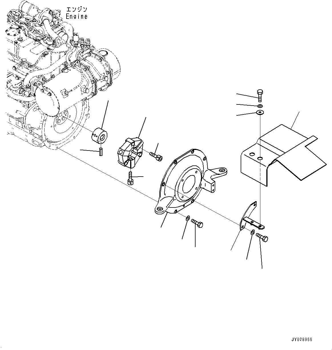 Лист 22N-01-51440 KOMATSU