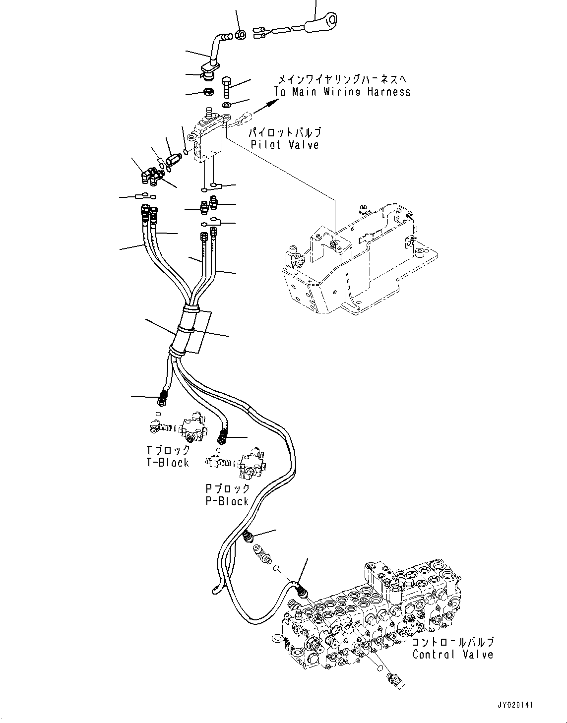 HOSE, ASSEMBLY 22N-62-54640 KOMATSU