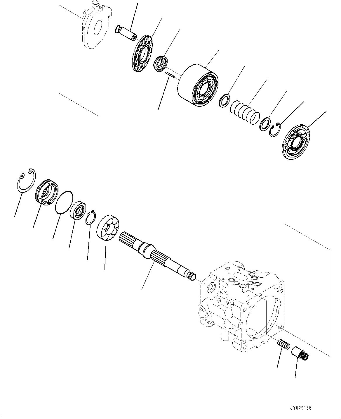 Насос (подузел) (708-3S-01750) KOMATSU