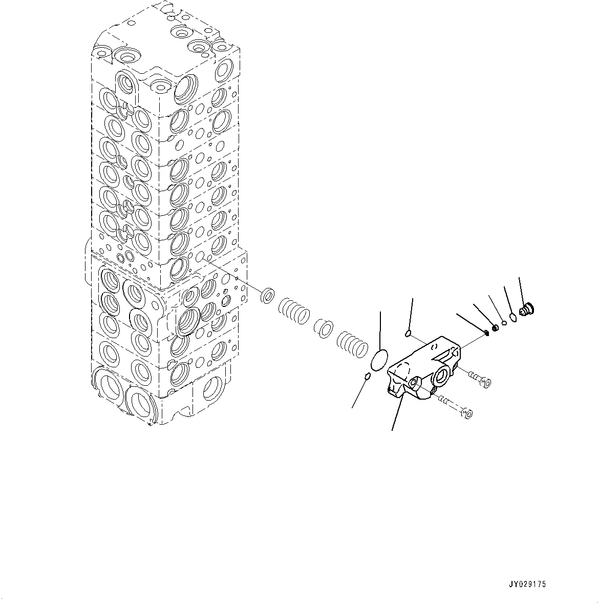 CASE, SUBASSEMBLY 723-11-03570 KOMATSU