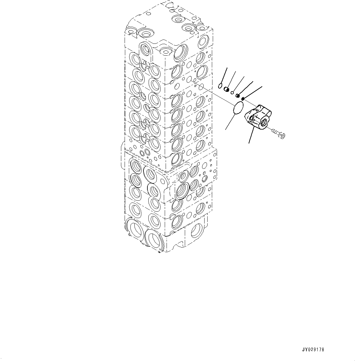 CASE, SUBASSEMBLY 723-11-03610 KOMATSU