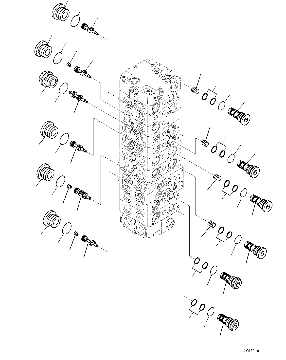 VALVE, SUBASSEMBLY 723-10-61300 KOMATSU