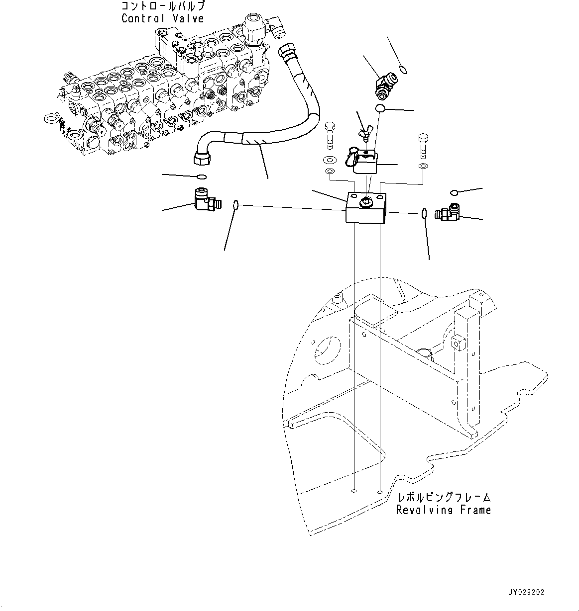 HOSE, ASSY. 22N-973-5150 KOMATSU