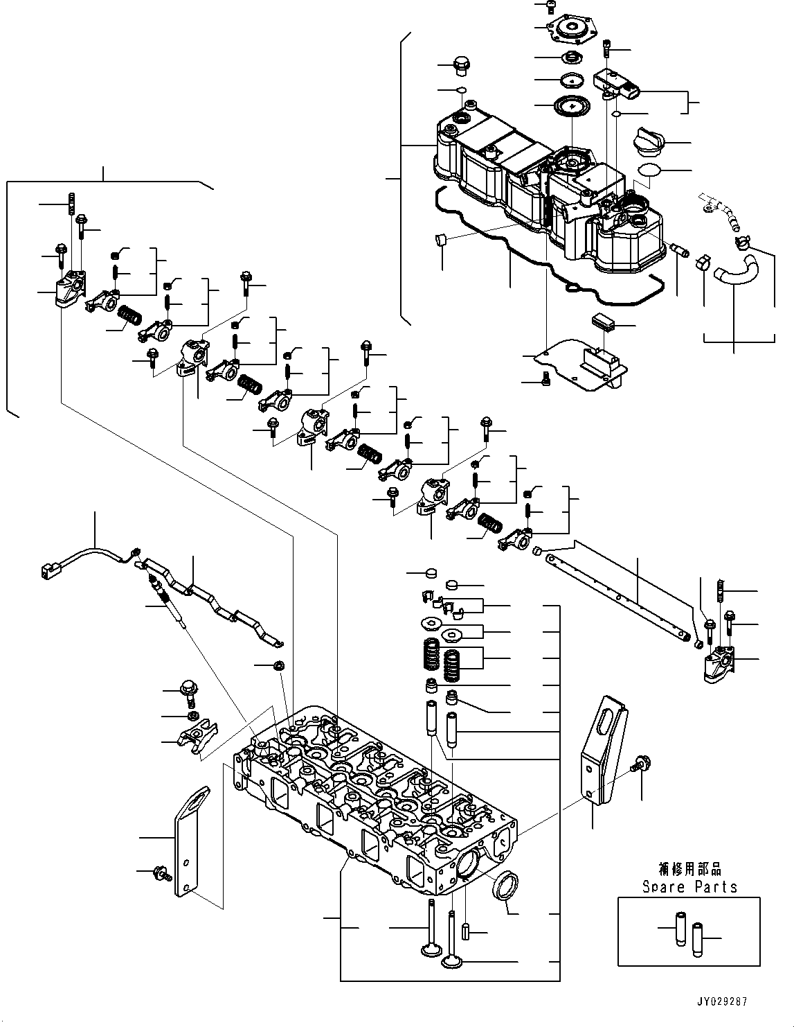 HOSE, ASSEMBLY, PRESURE YM129A00-13360 KOMATSU