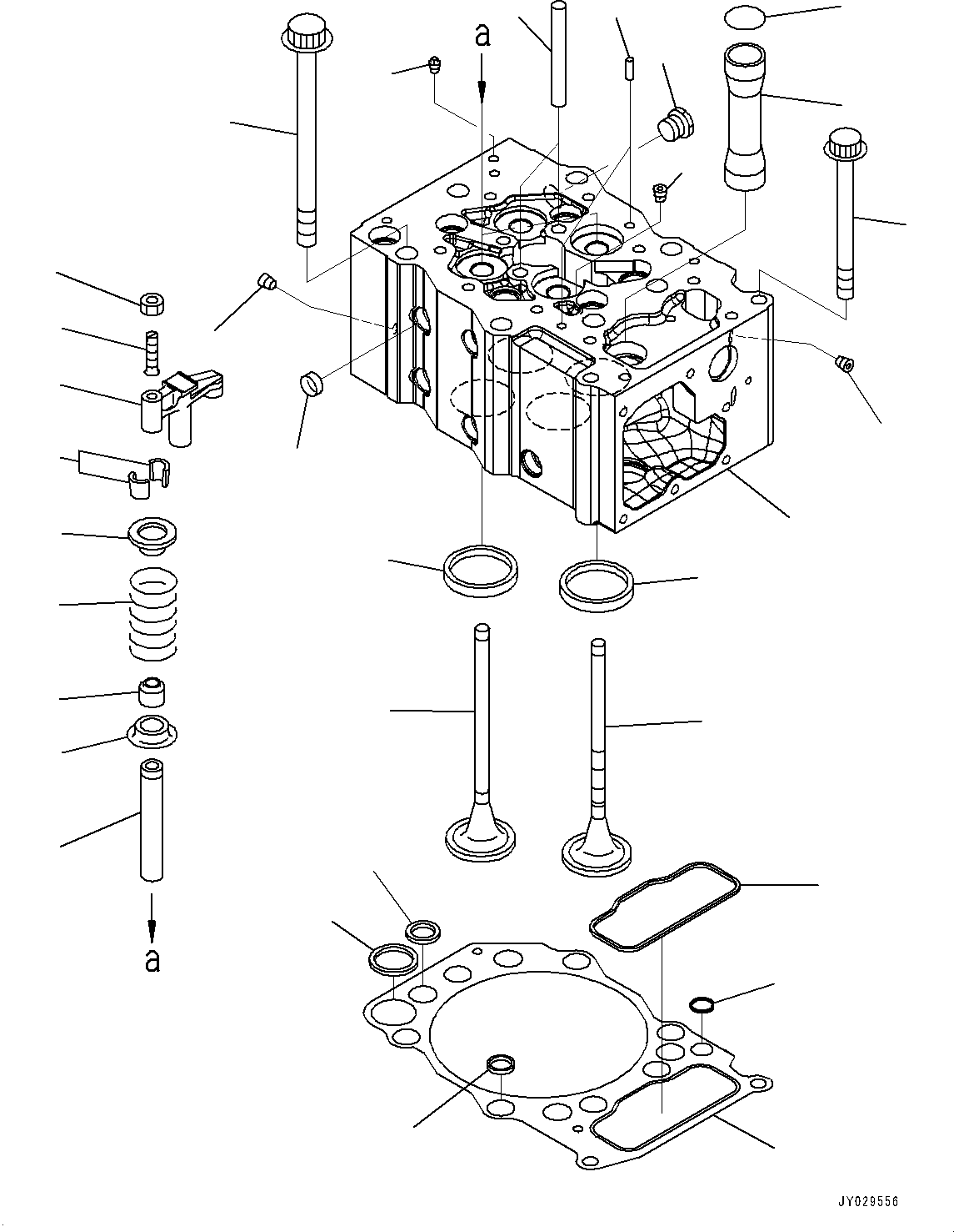 Spring, Valve 6246-41-4410 KOMATSU