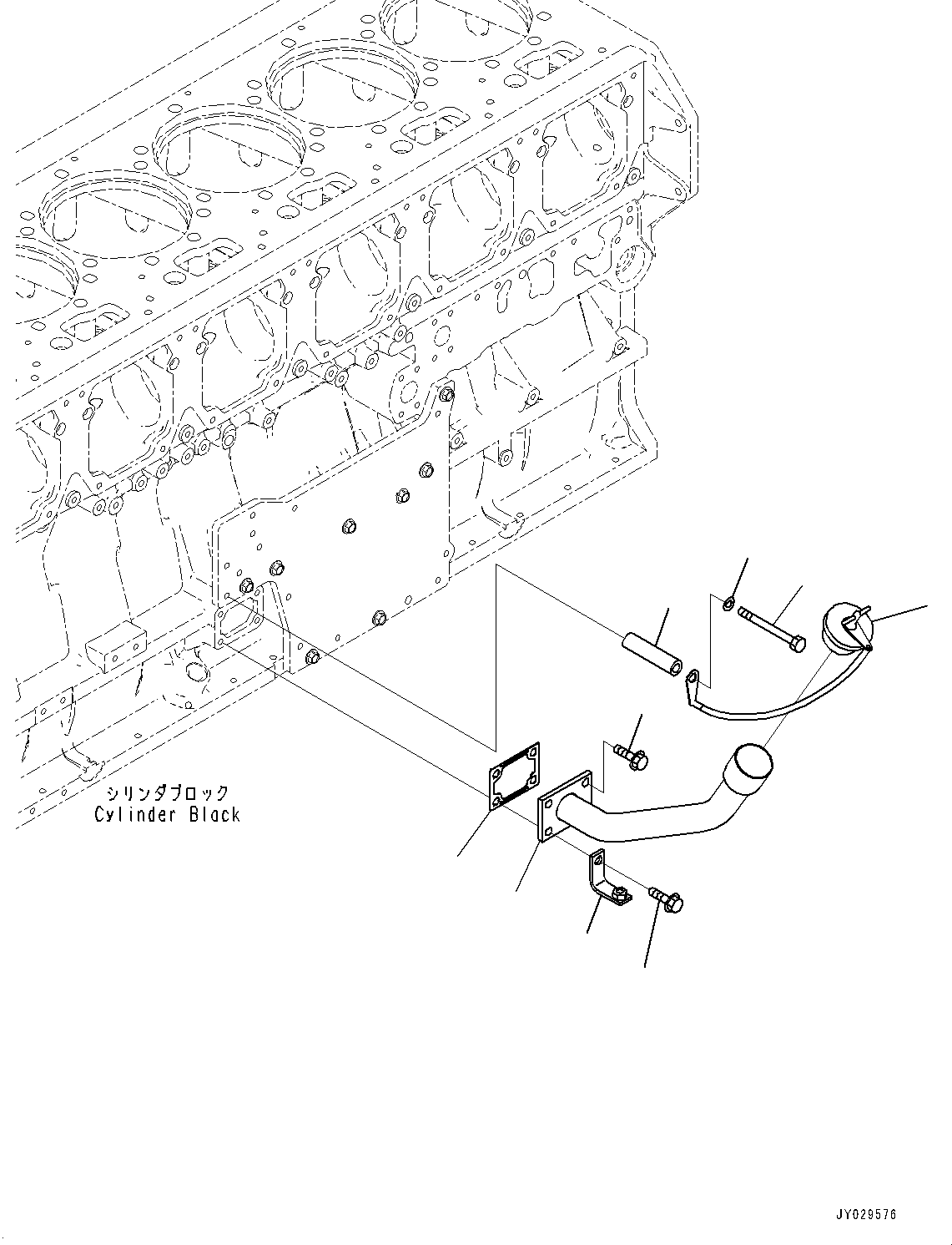 Заполнитель 6246-21-7410 KOMATSU