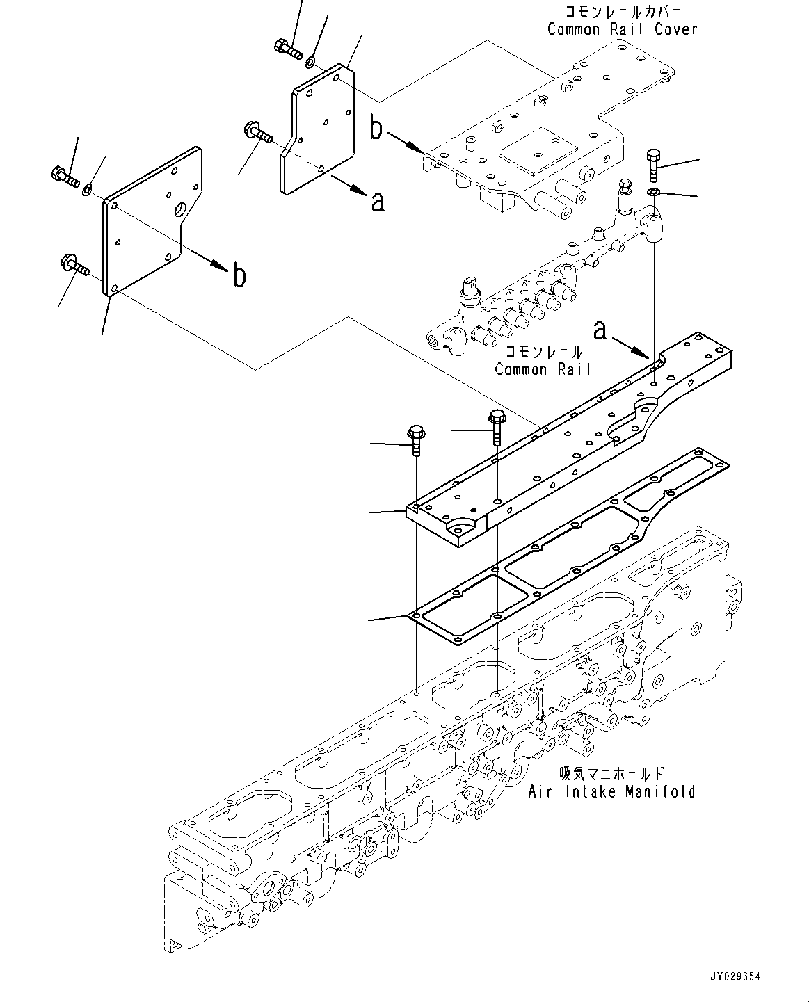 Прокладка 6246-11-4180 KOMATSU
