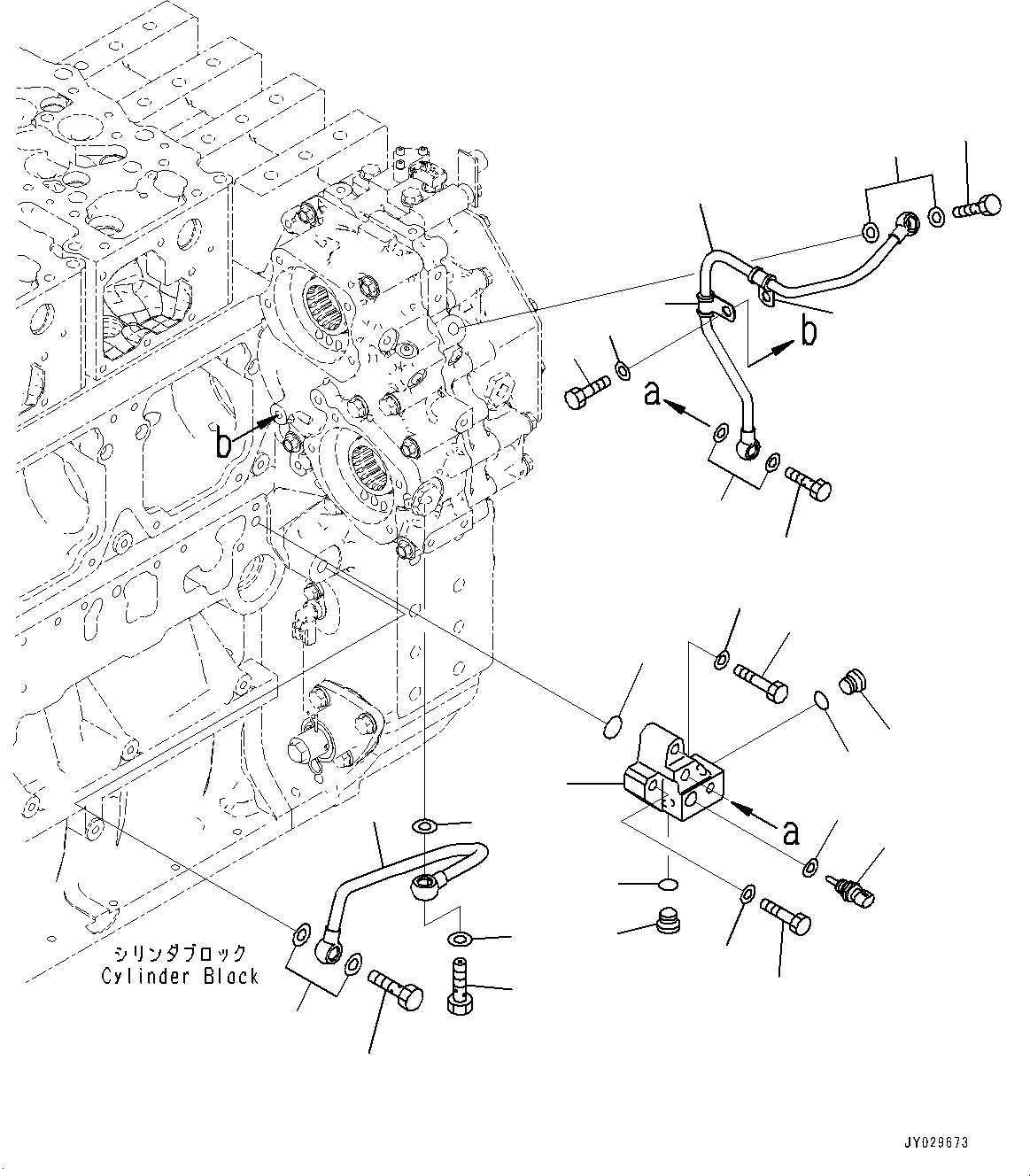 Переходник 6246-71-4111 KOMATSU