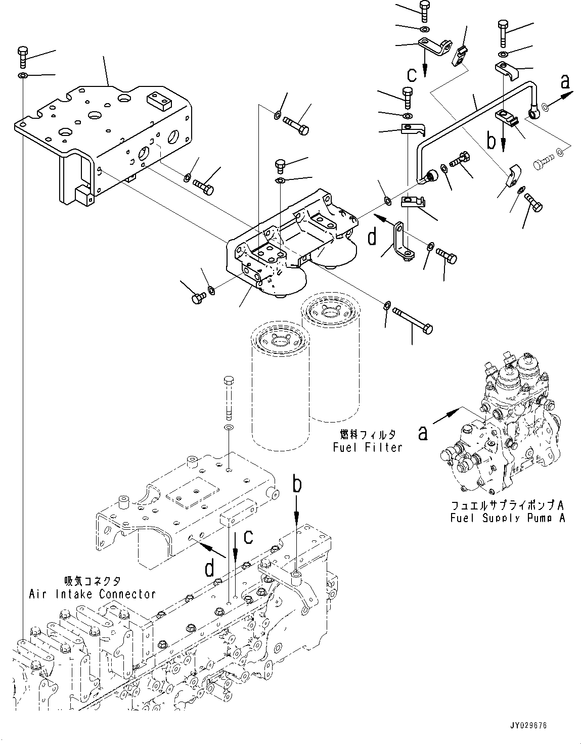 Головка 6246-71-6730 KOMATSU