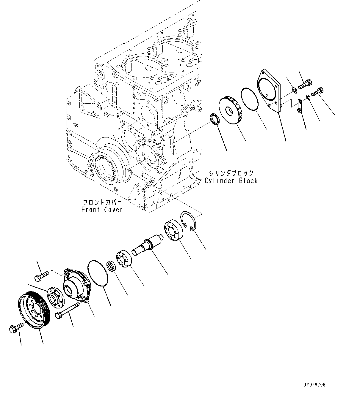 Крышка 6246-81-6730 KOMATSU