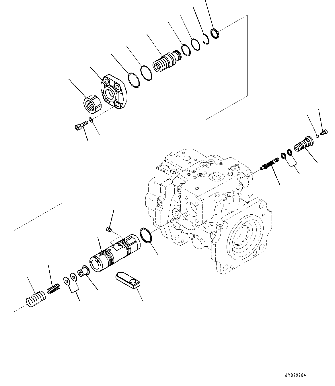 Клапан в сборе (708-1L-04950) KOMATSU
