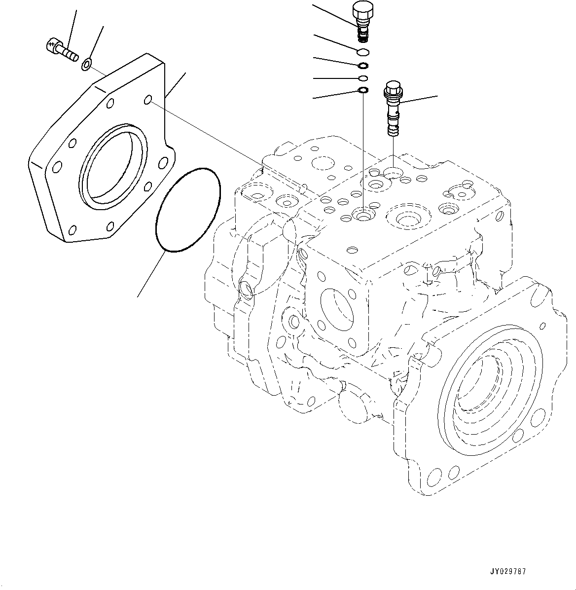 Пластина 708-1L-29150 KOMATSU