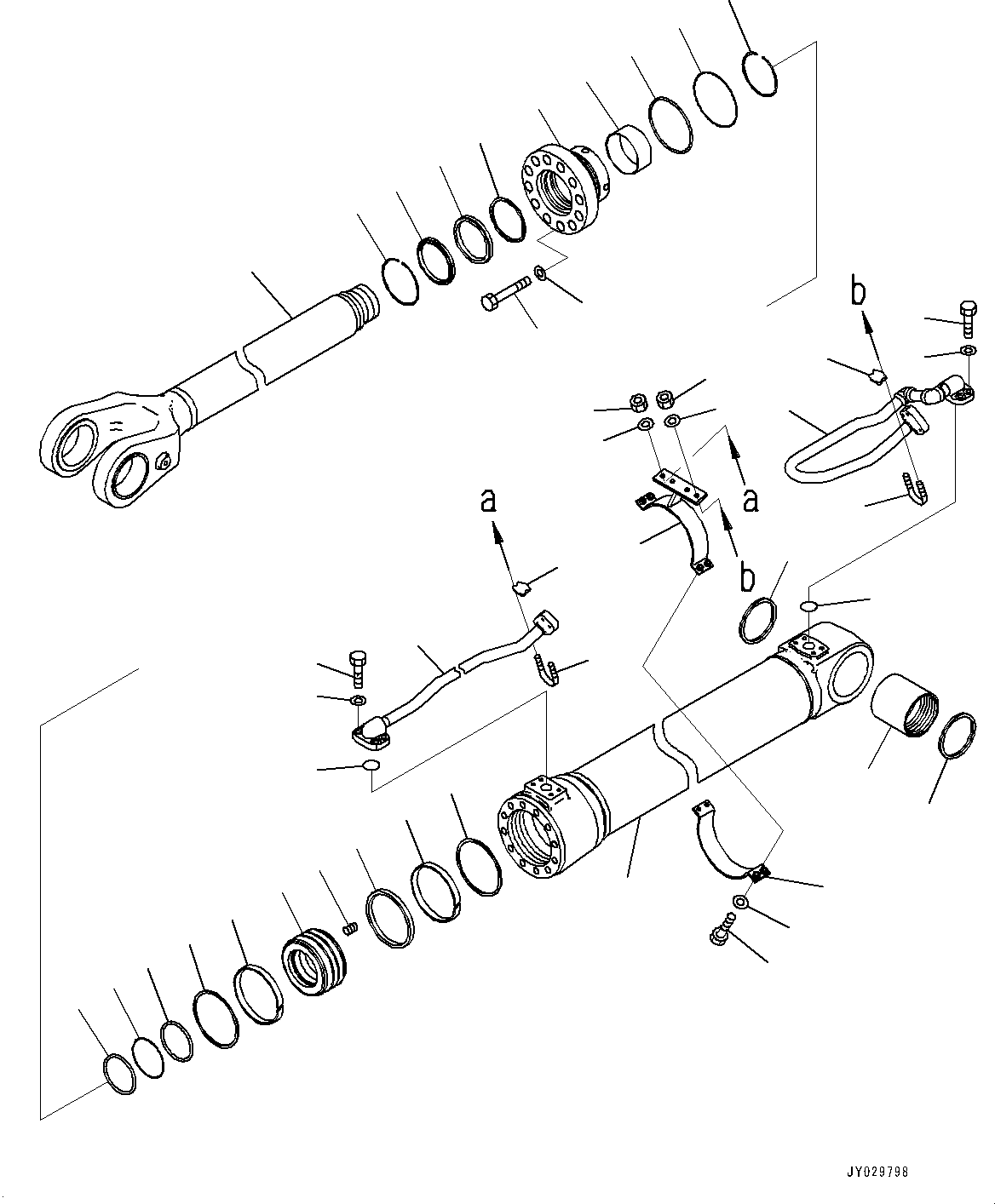 Трубка 707-86-17010 KOMATSU