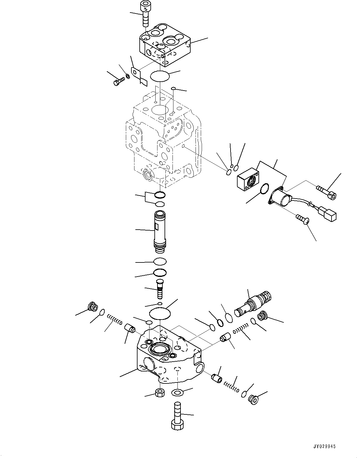 Клапан (подузел) (706-8D-04150) KOMATSU