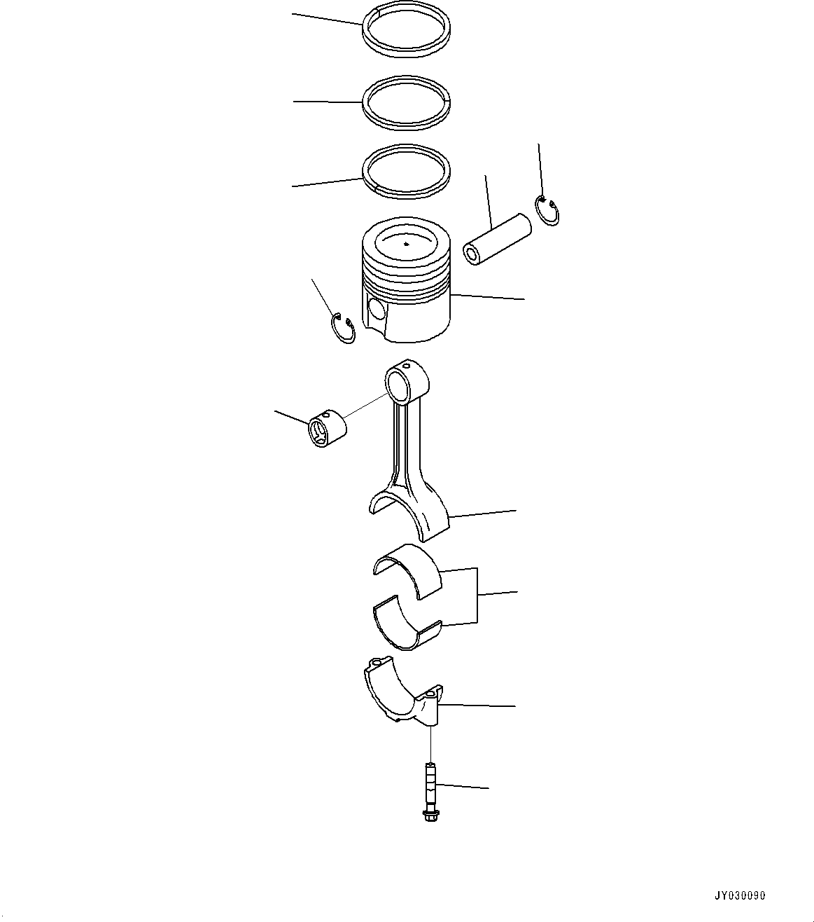 Piston Ring Assembly 6746-31-2020 KOMATSU
