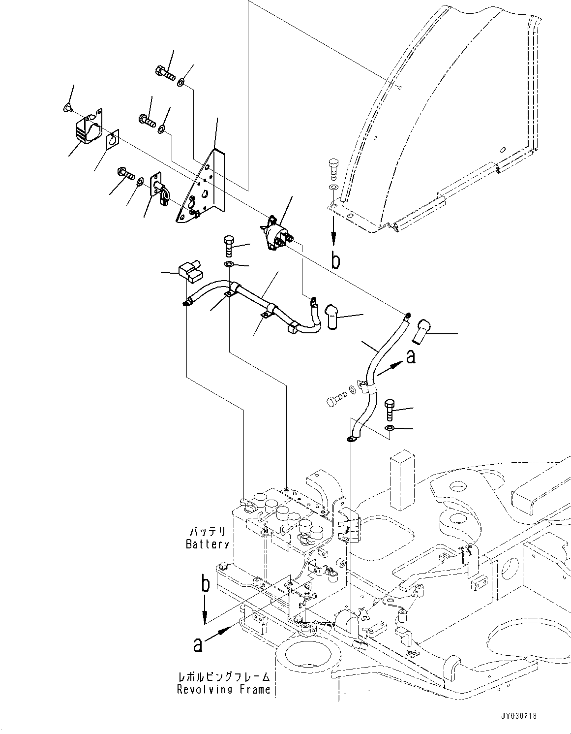 Фонарь 08155-01200 KOMATSU
