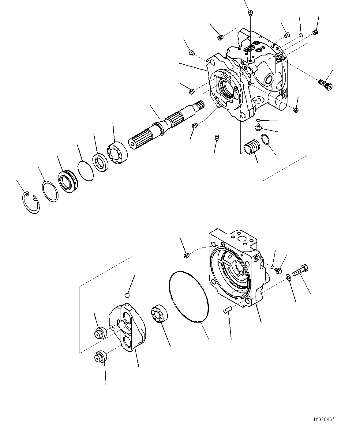 Корпус в сборе (708-1U-04280) KOMATSU