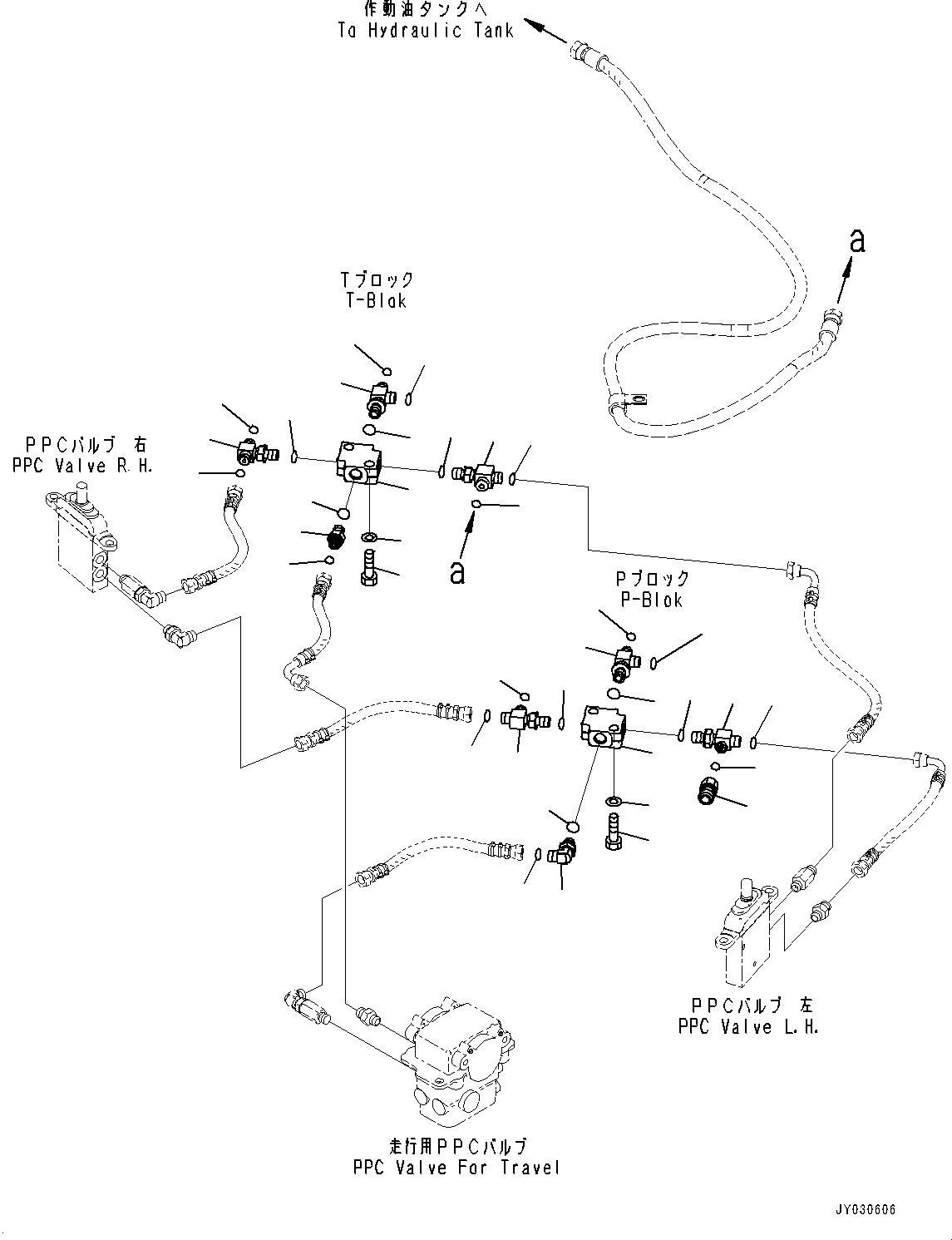 TEE ASSEMBLY 21K-62-R2481 KOMATSU