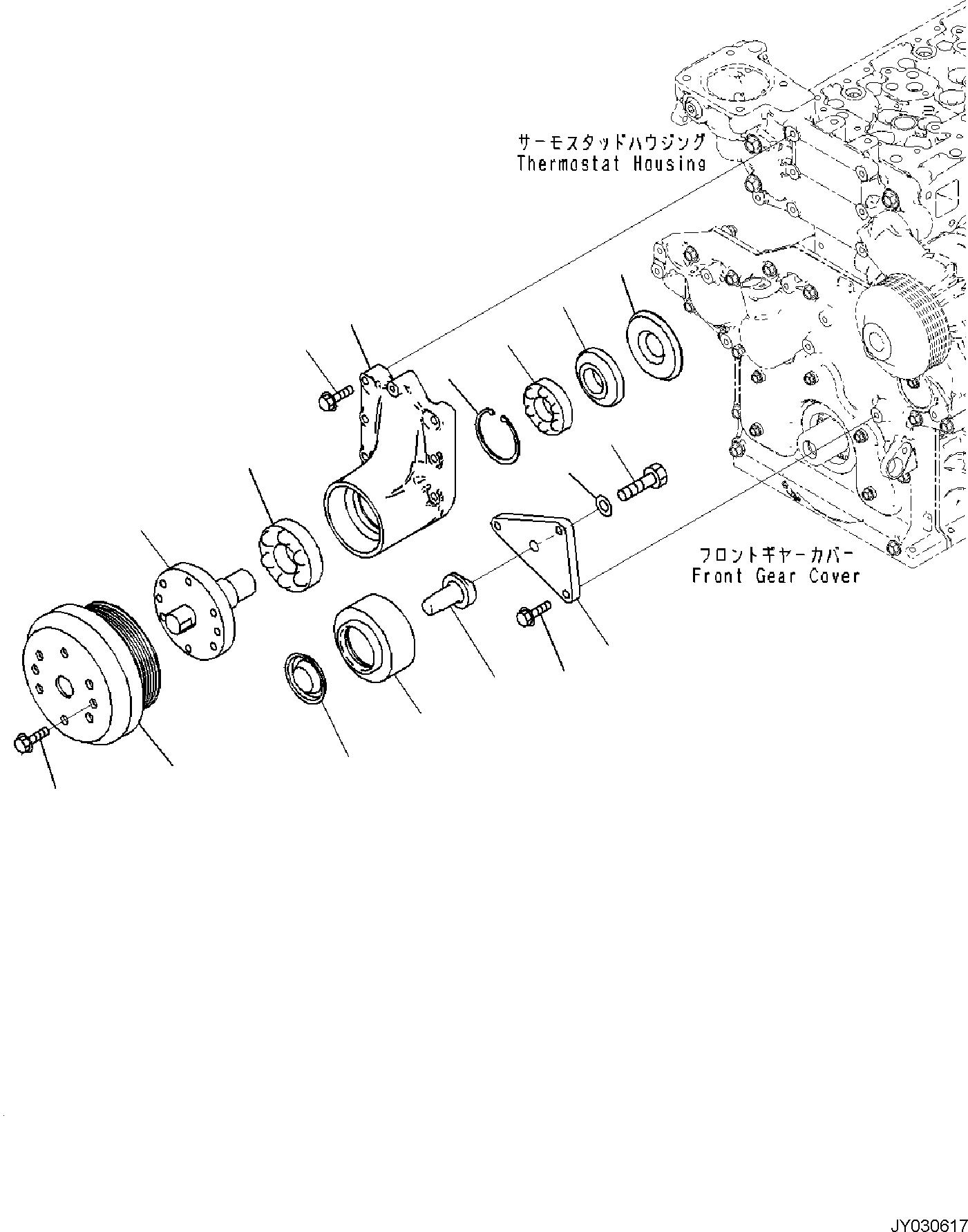 Подшипник 06334-06206 KOMATSU