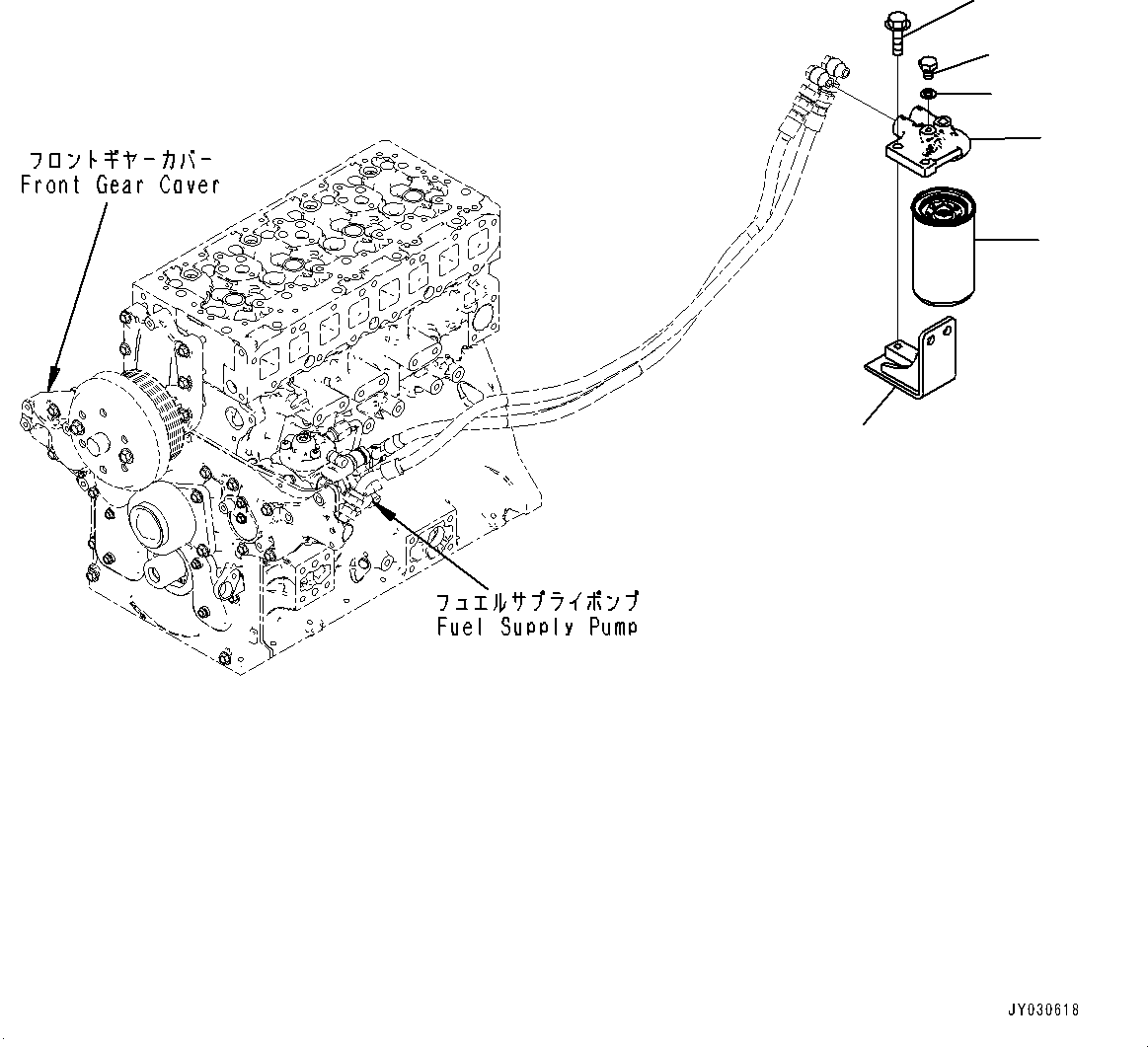 Кронштейн 22B-01-41621 KOMATSU