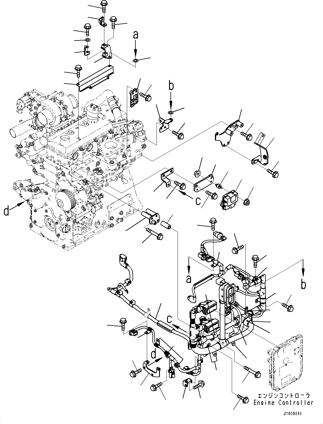 Кронштейн 22B-06-41221 KOMATSU