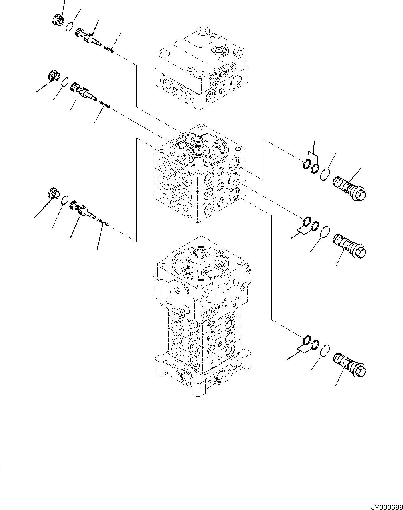Клапан (подузел) 723-50-70100 KOMATSU