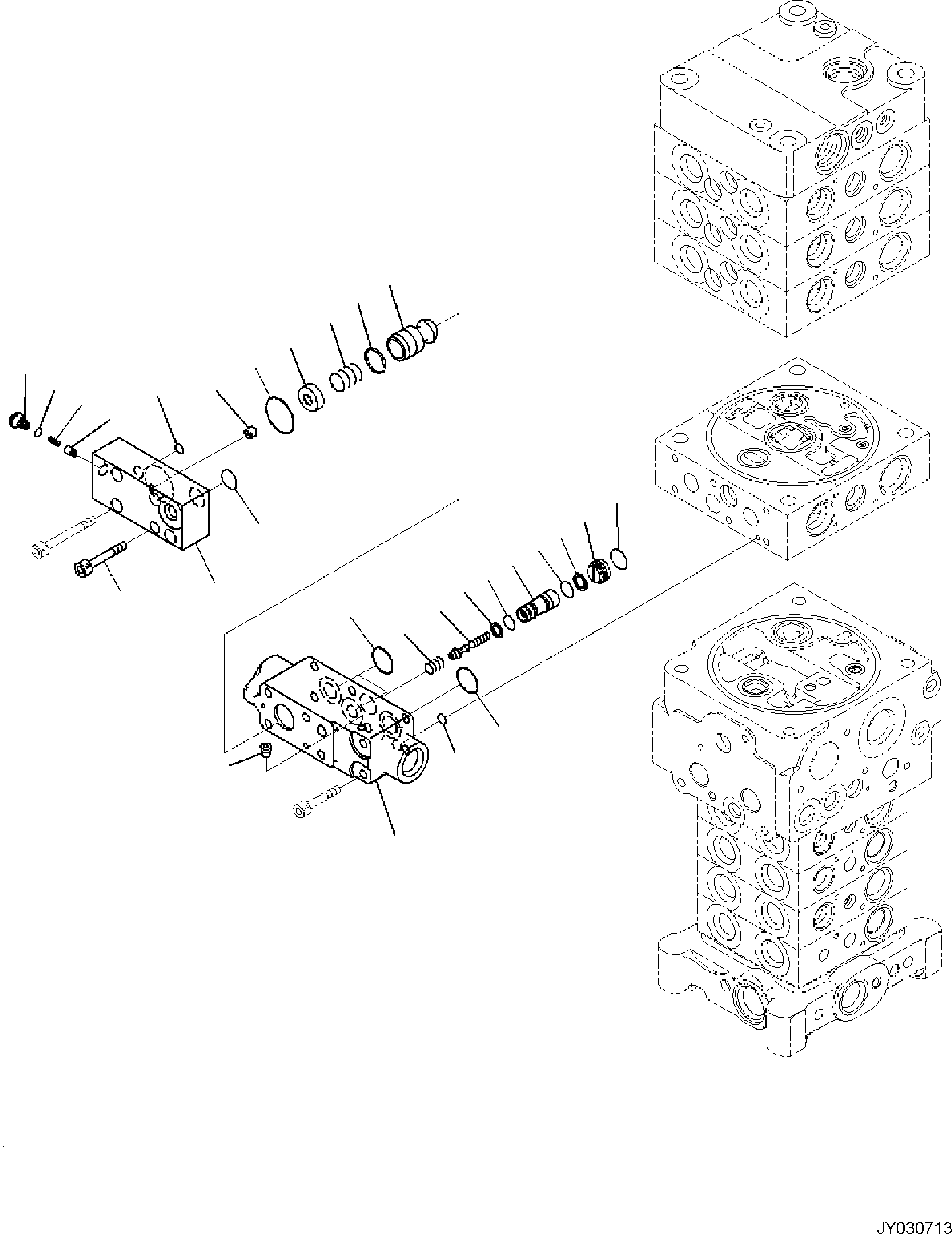 Запорный элемент клапана 723-50-53550 KOMATSU