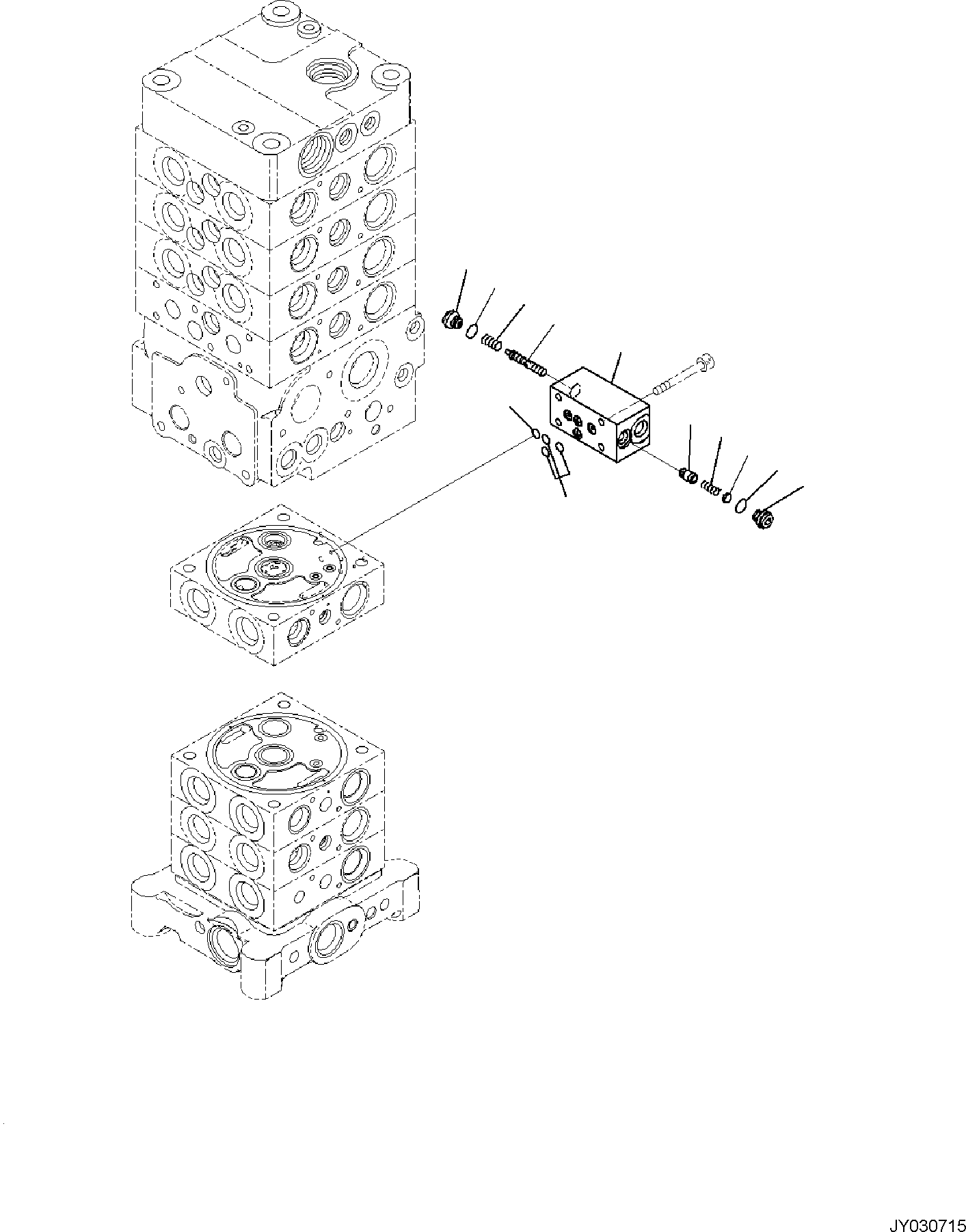 Клапан в сборе 723-20-95500 KOMATSU