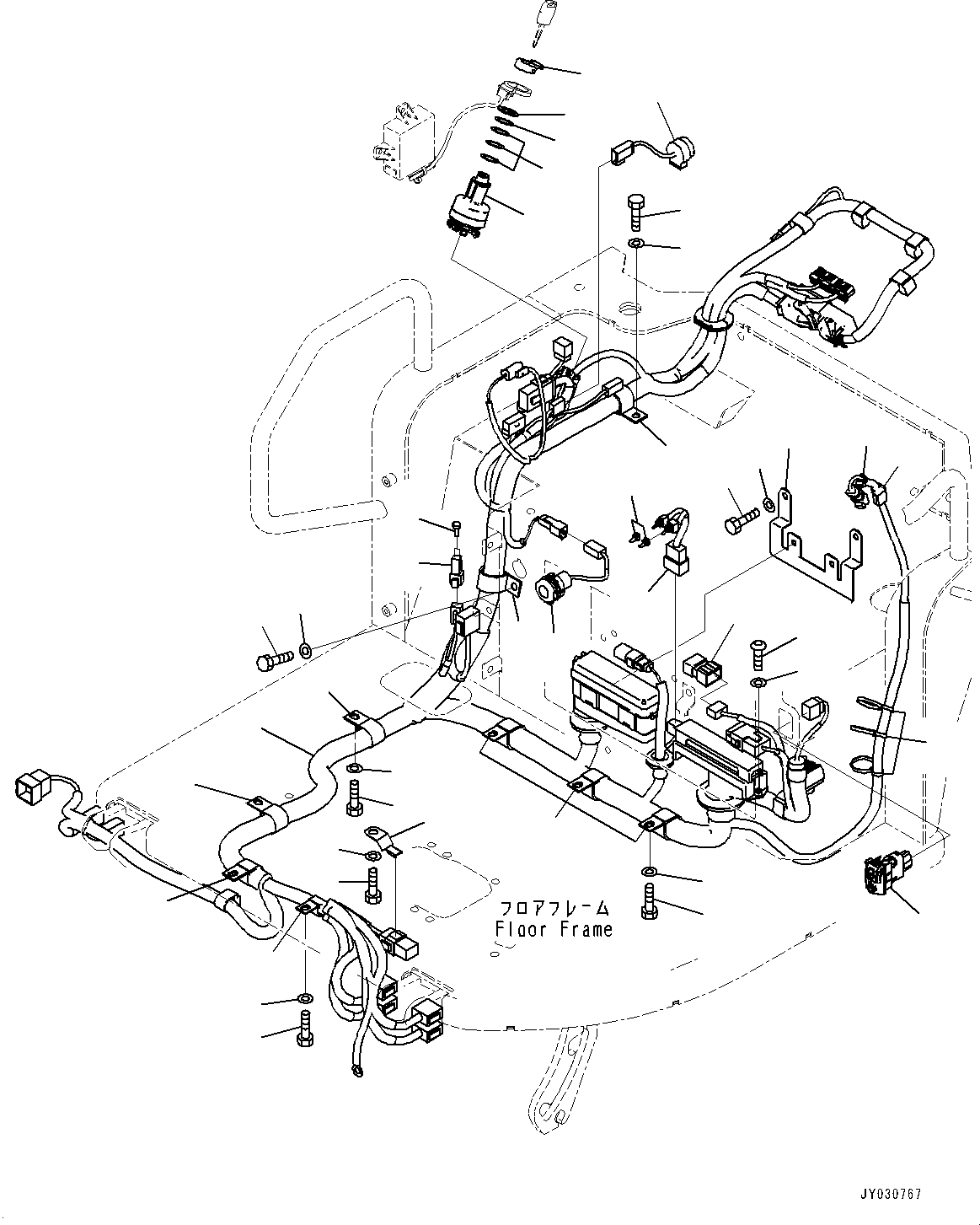 Жгут проводов 22M-06-51180 KOMATSU