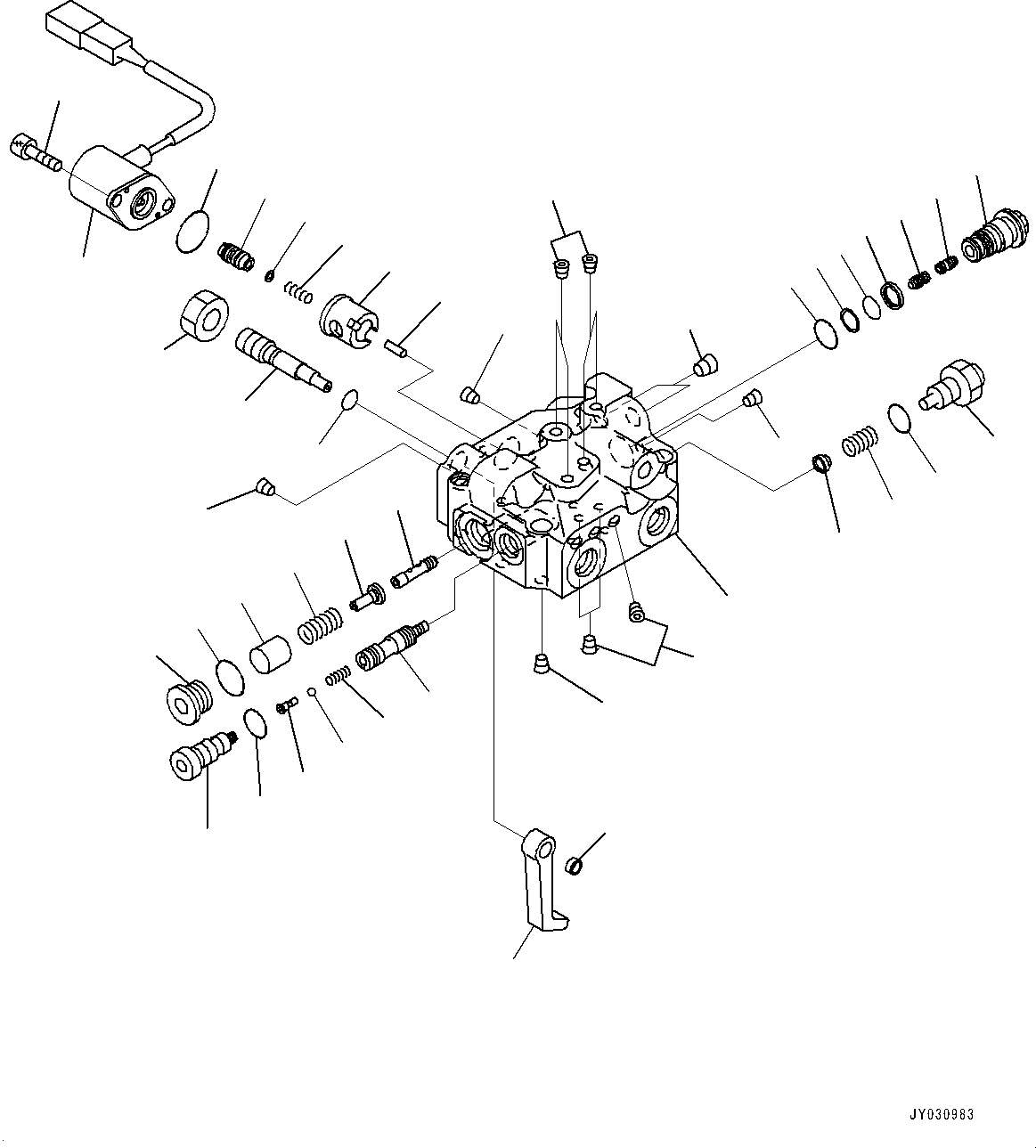 Sleeve Subassembly (708-1W-03020) KOMATSU