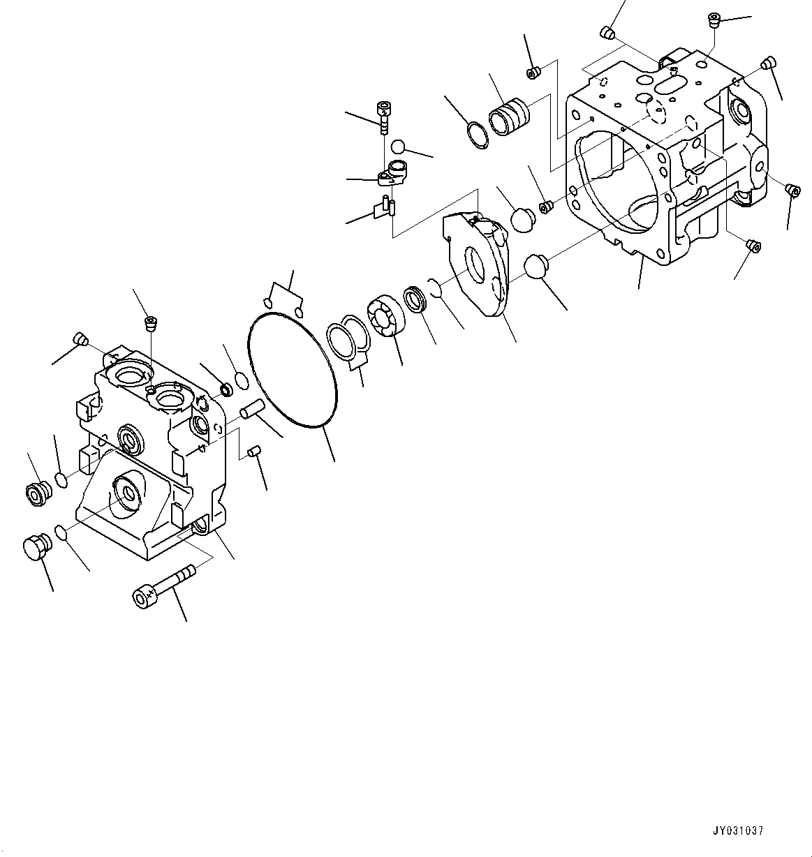 Корпус в сборе (708-1T-04611) KOMATSU