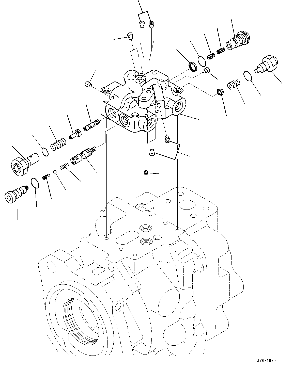 SLEEVE SUBASSEMBLY (708-1W-03850) KOMATSU