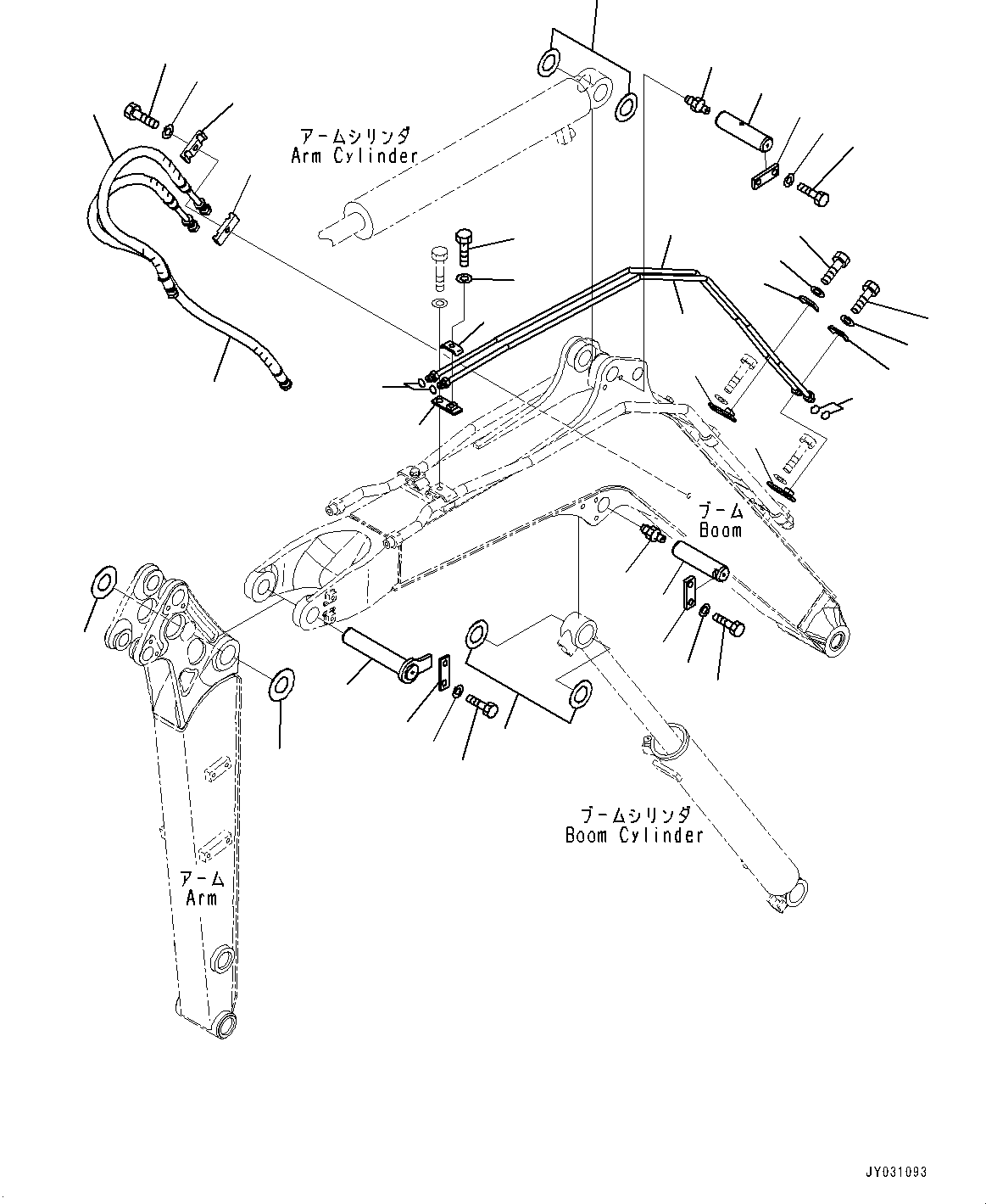 HOSE, ASSEMBLY 22K-62-33170 KOMATSU