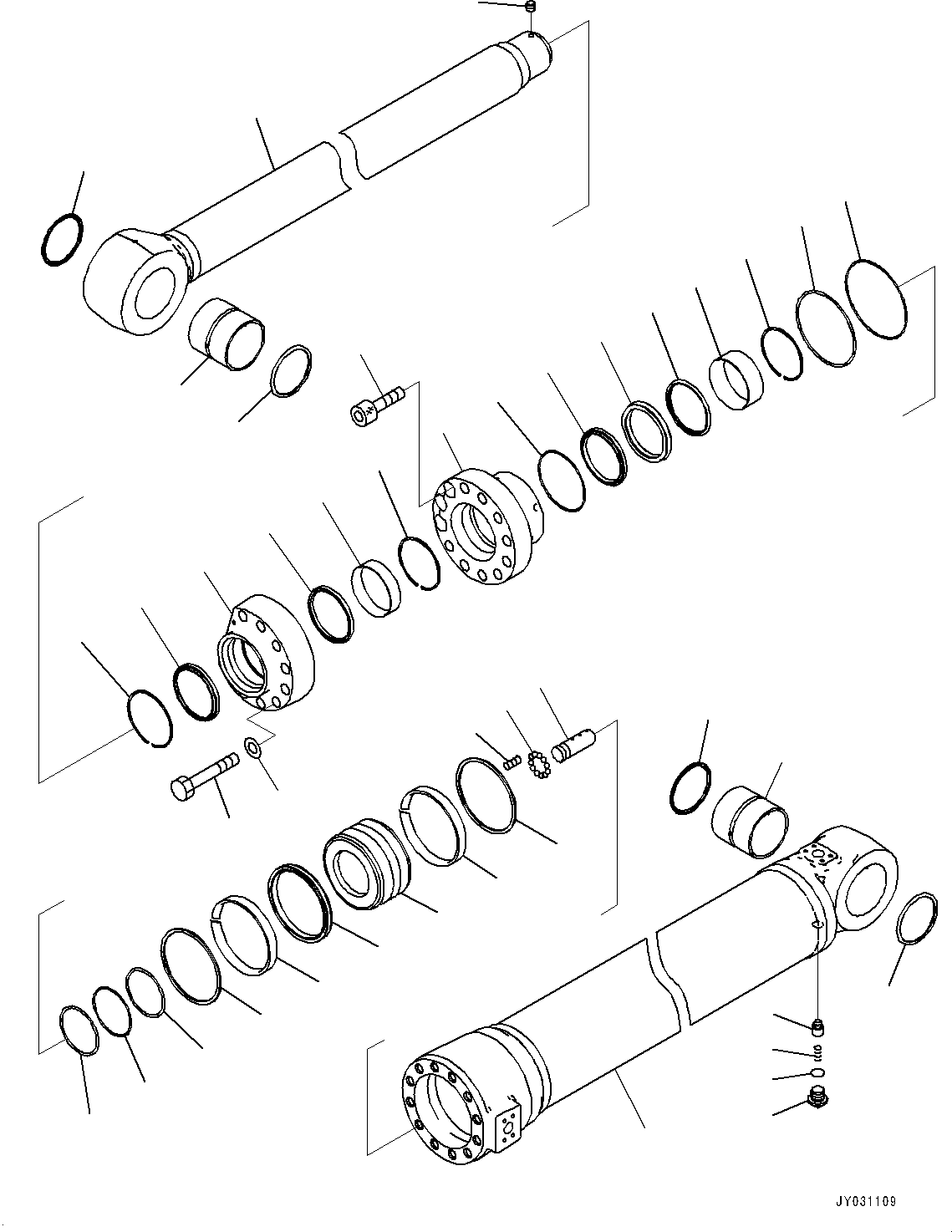 Болт с внутренним шестигранником 01252-A2465 KOMATSU
