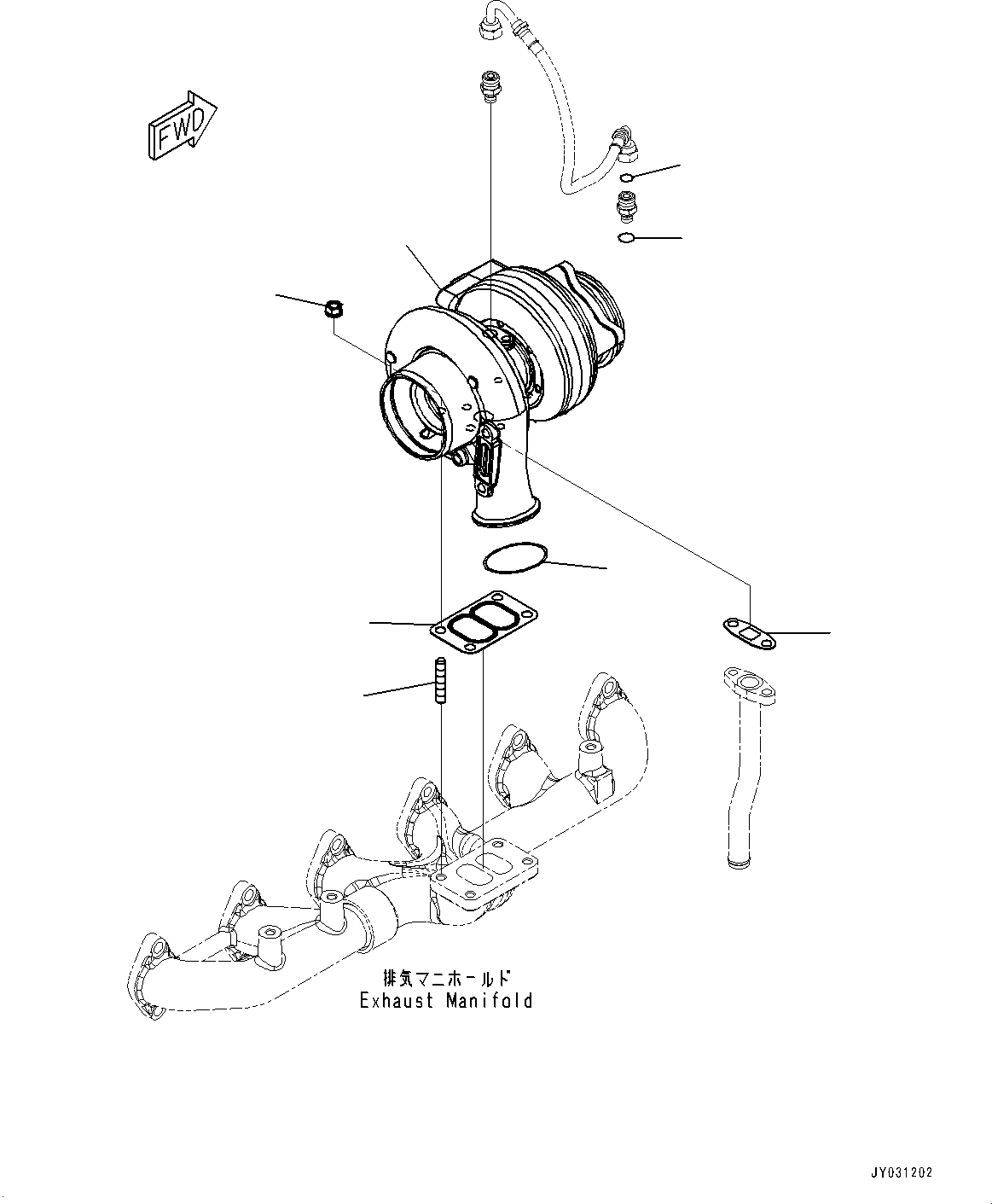 Turbocharger 6745-81-8080 KOMATSU