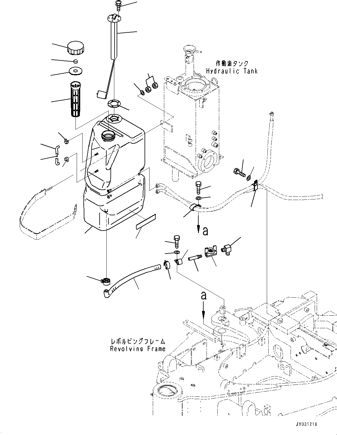Датчик уровня топлива 42A-06-73210 KOMATSU