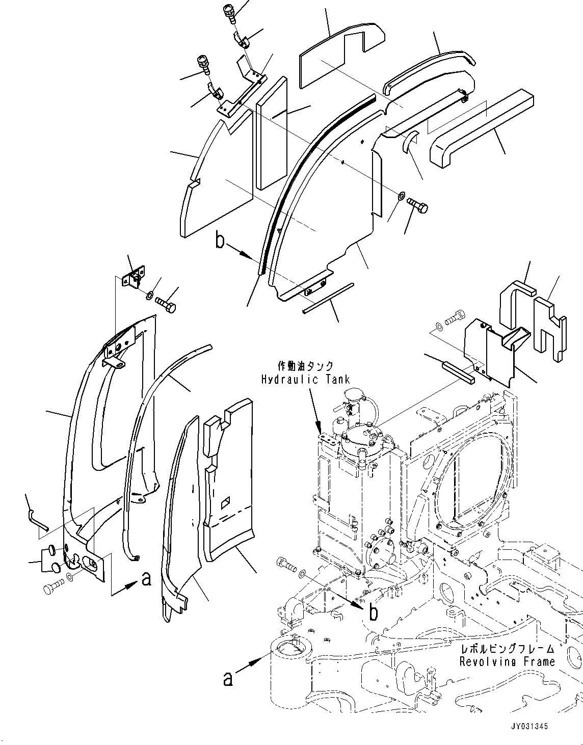 крышка 22F-54-52420 KOMATSU