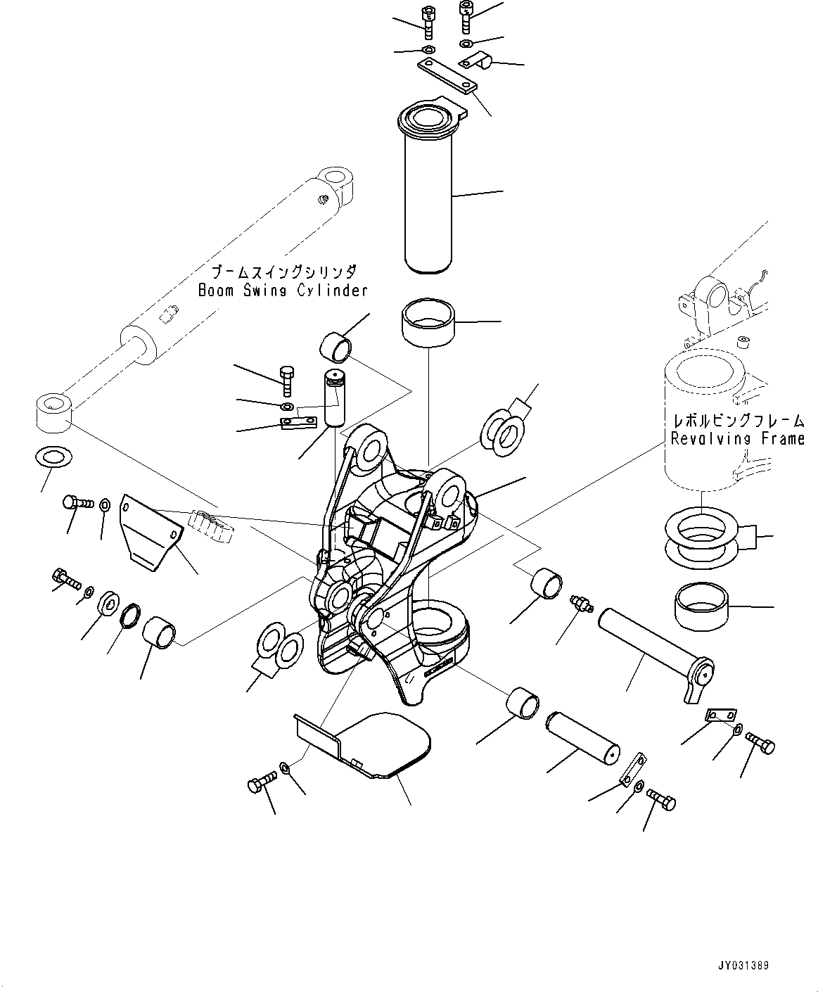 Палец 22L-70-21141 KOMATSU