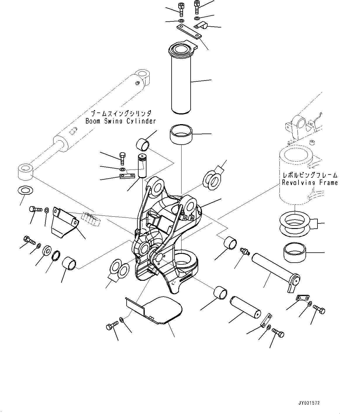 Крышка 22F-70-5181A KOMATSU