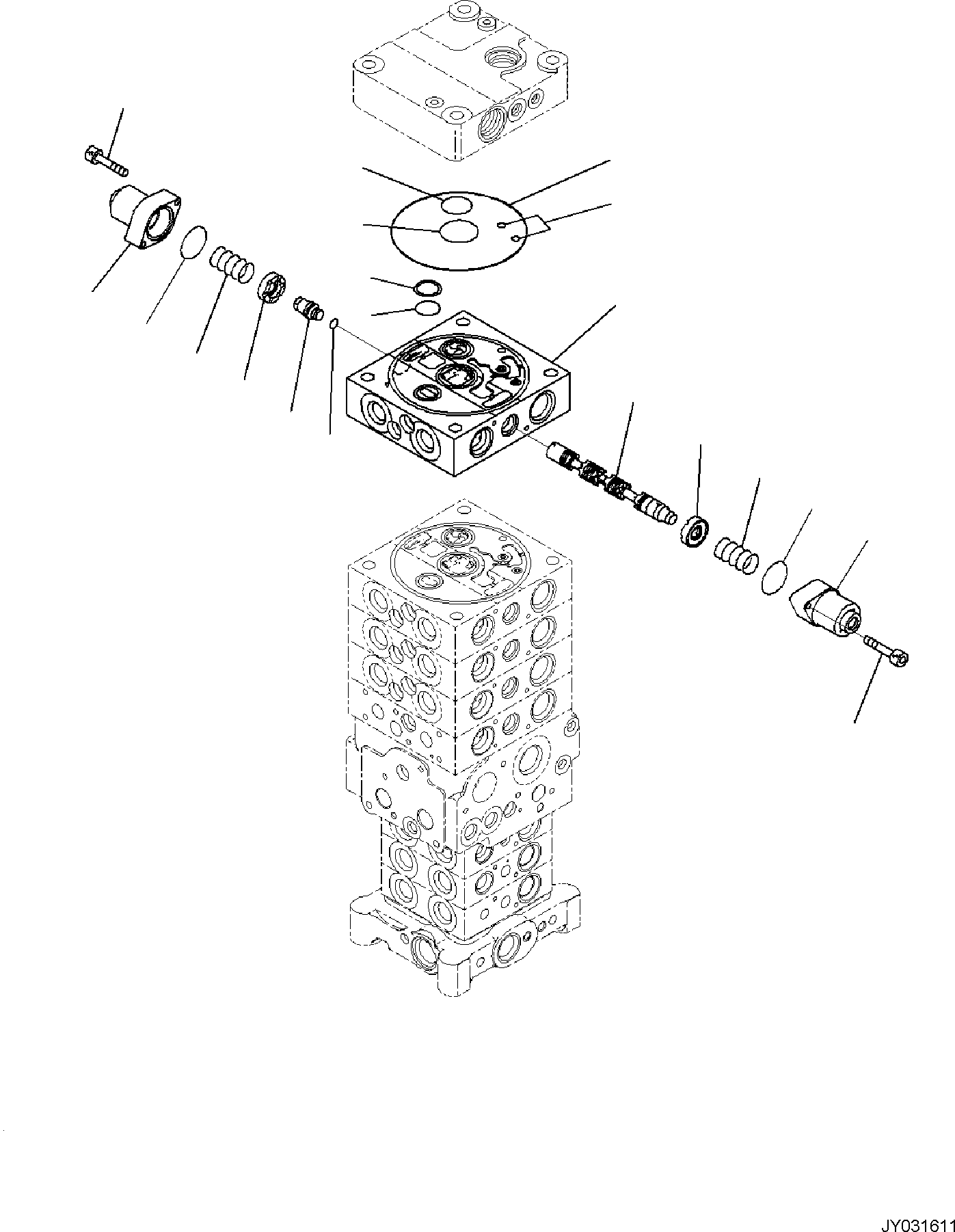 VALVE, ASSEMBLY 723-51-09600 KOMATSU