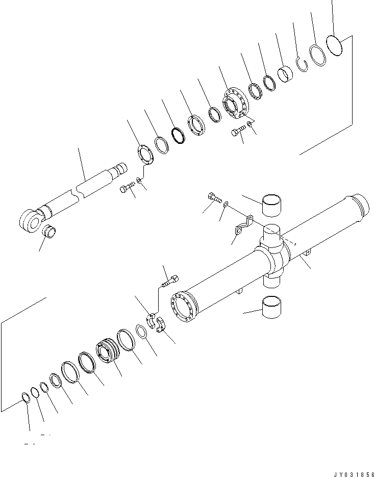 Ring, Back-up, (Kit : K09) 707-35-40800 KOMATSU