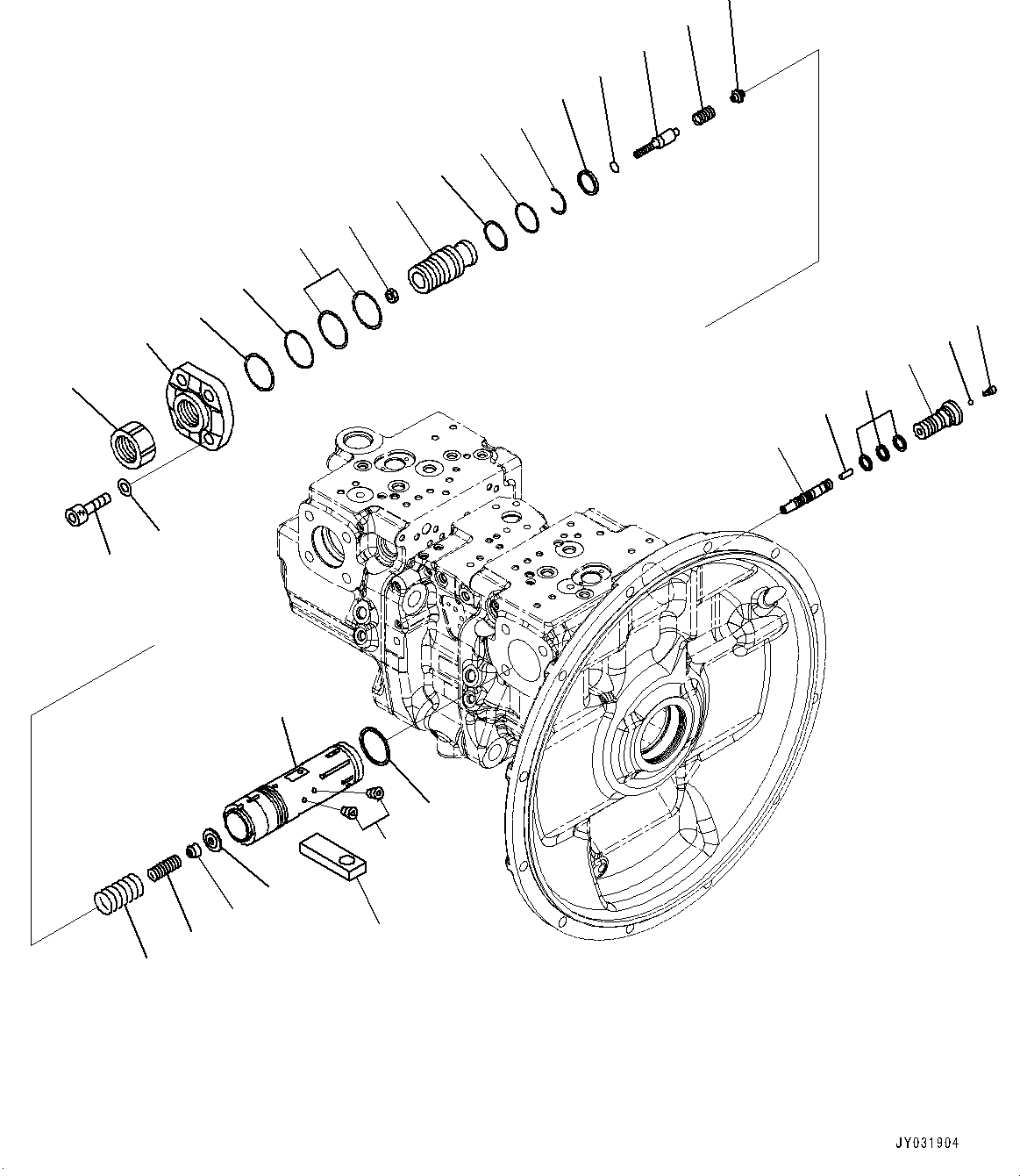 Valve Assembly, PC (708-2G-03360) KOMATSU