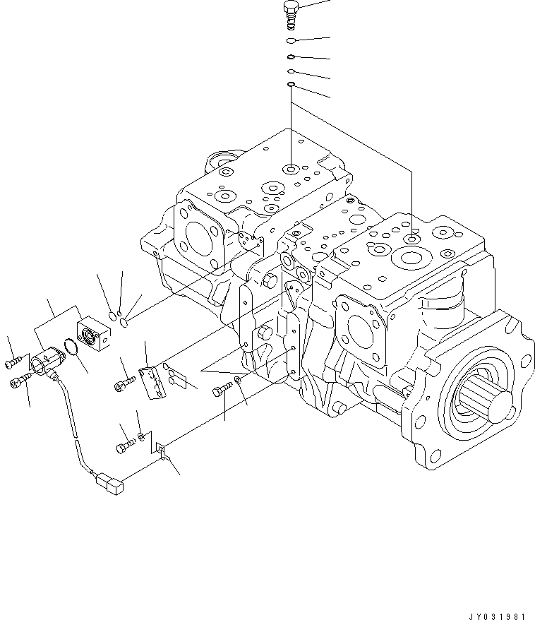 Пластина 708-2G-14380 KOMATSU
