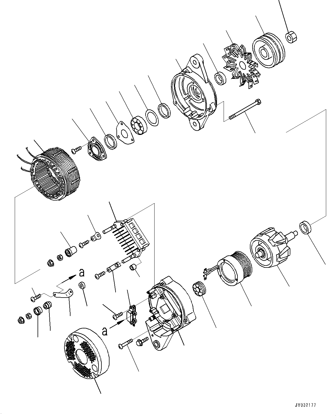 Шкив KD0-35411-0594 KOMATSU