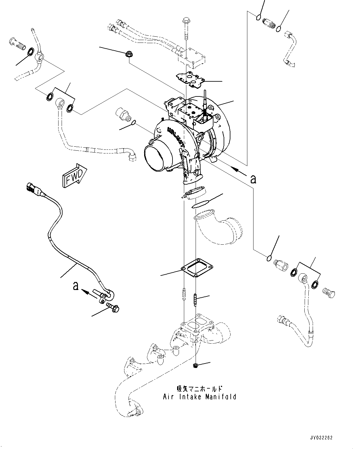 Turbocharger Kit 6747-81-8020 KOMATSU